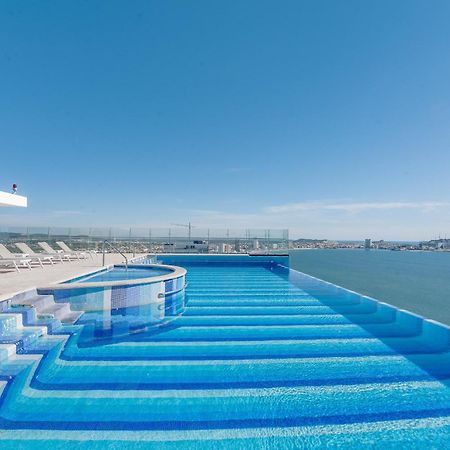 Condo Perico, Terraza con vista al mar de Mzt! Mazatlán Exterior foto