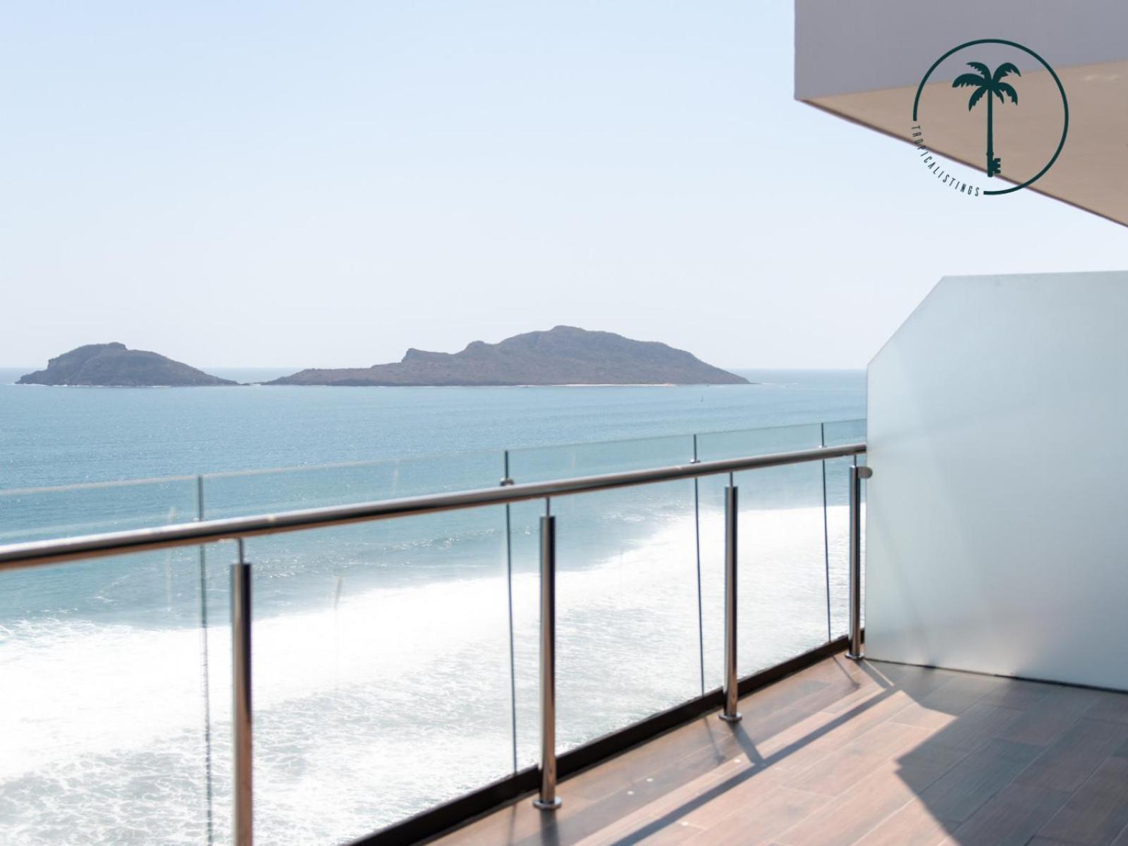 Condo Perico, Terraza con vista al mar de Mzt! Mazatlán Exterior foto